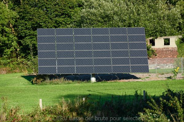 énergie électrique
panneaux photovoltaïques
